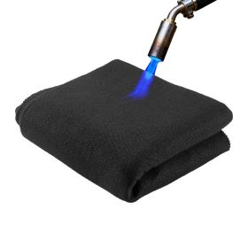Carbon Felt Welding Blanket, 40" x 40" Flame Retardant Welding Blanket, Up to 1800 Fahrenheit Heat Resistant Safety Protection Blanket