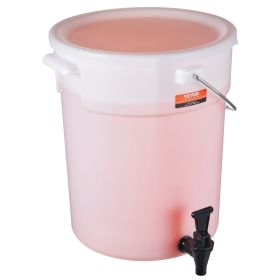 Beverage Dispenser, 5 Gallon Drink Dispensers for Parties, Plastic Juice Dispenser with Spigot and Lid, Iced Tea Lemonade Juice Water Dispenser